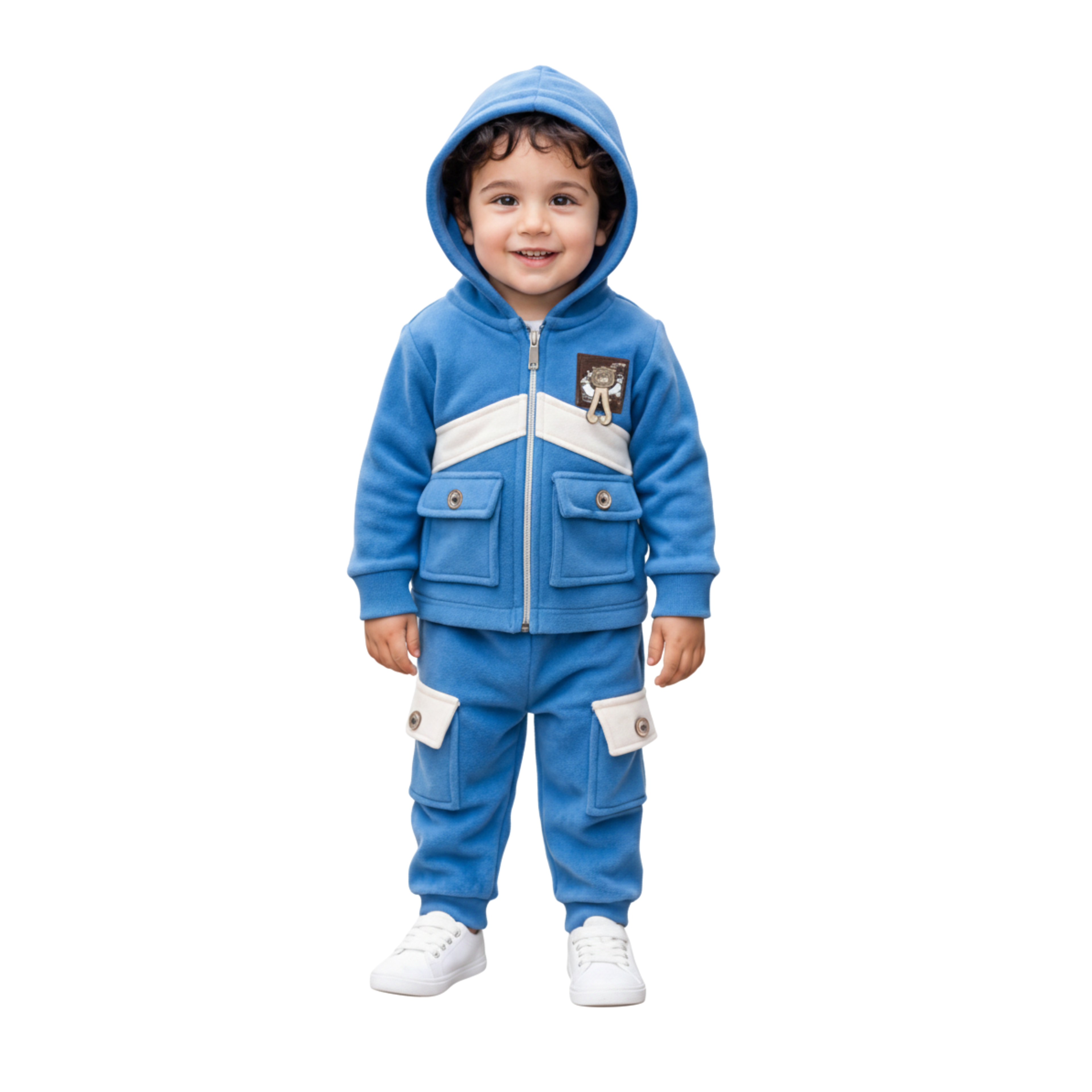 Aoli Bonding Full-Zip Hooded Utility Set