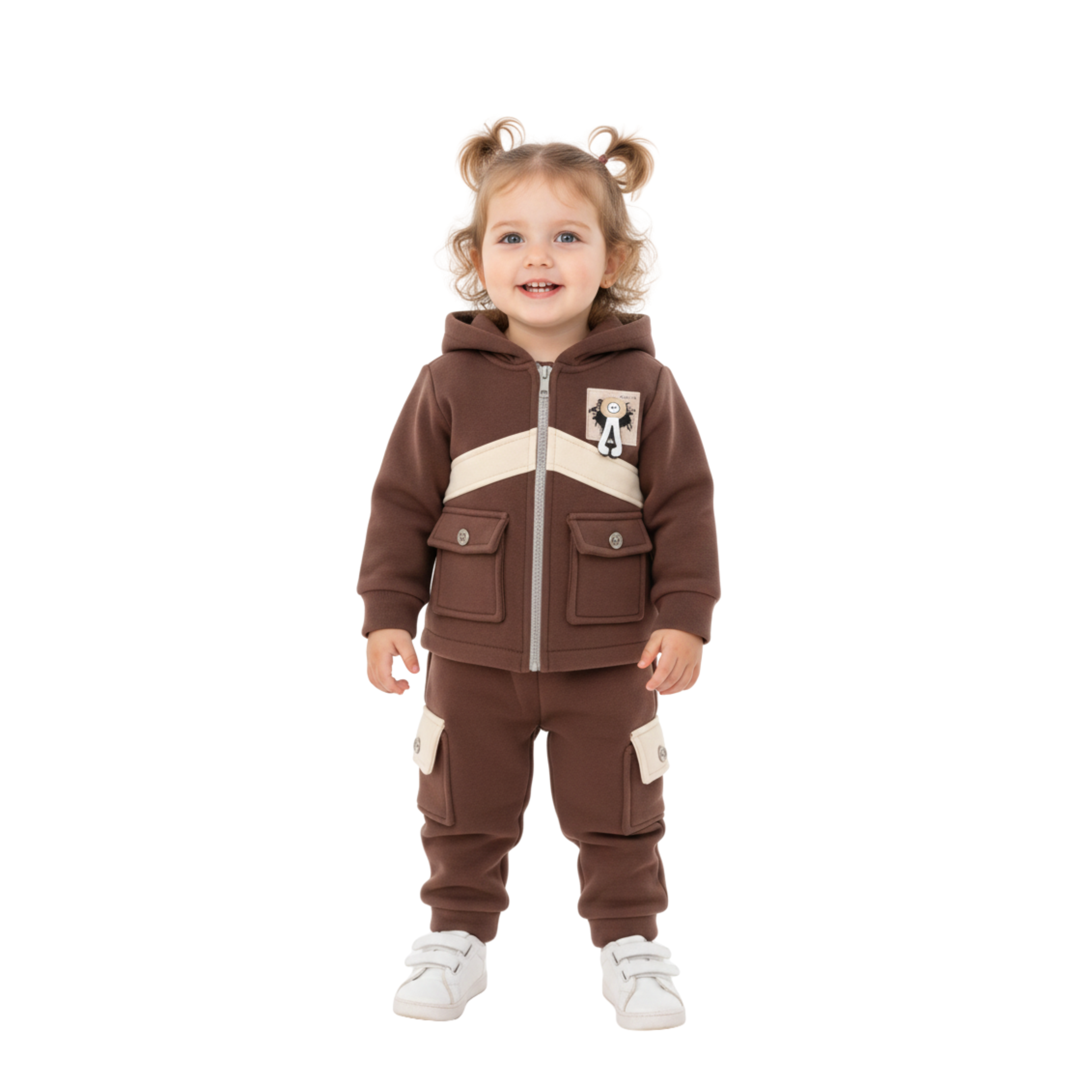 Aoli Bonding Full-Zip Hooded Utility Set