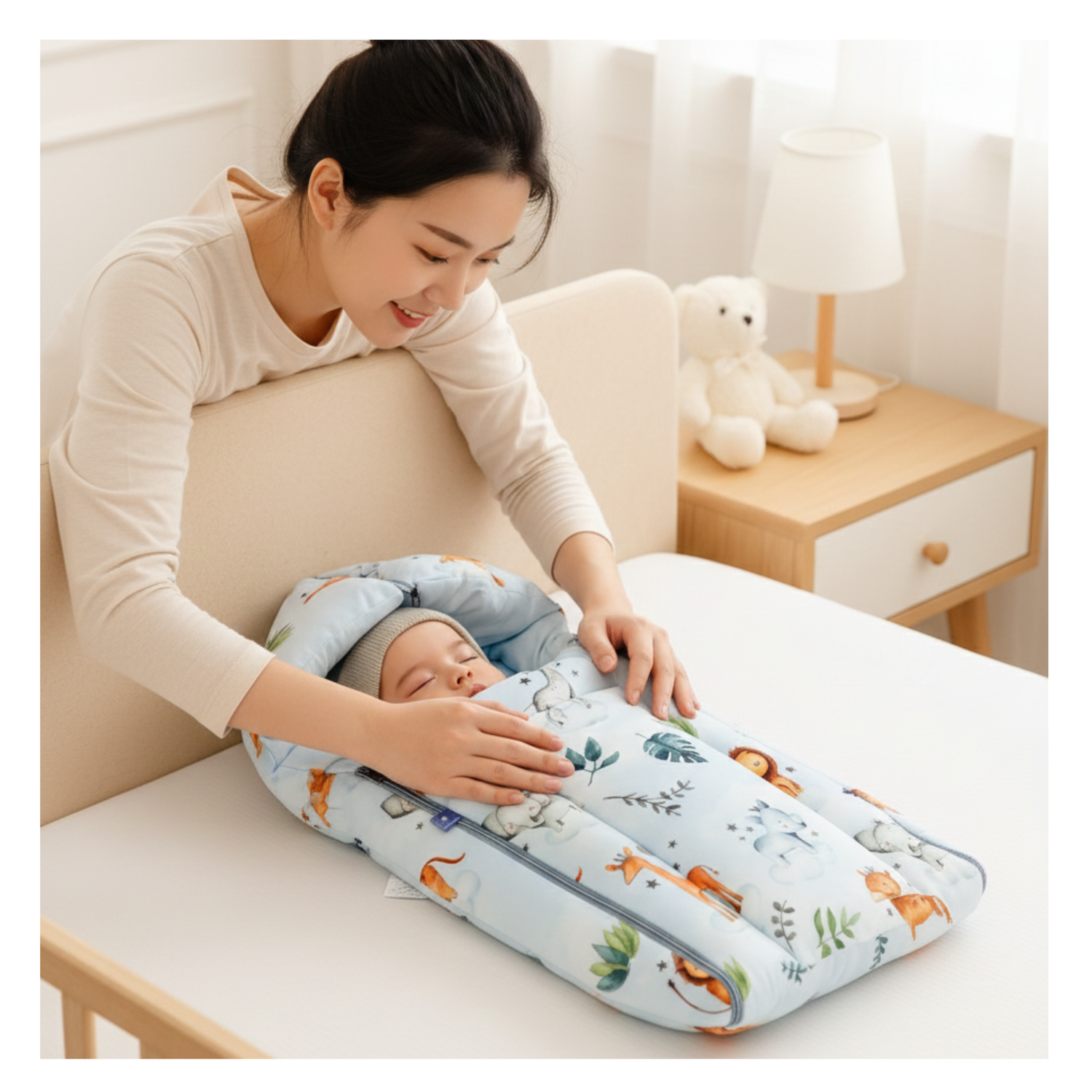 Cotton Sleeping Bag for Infants
