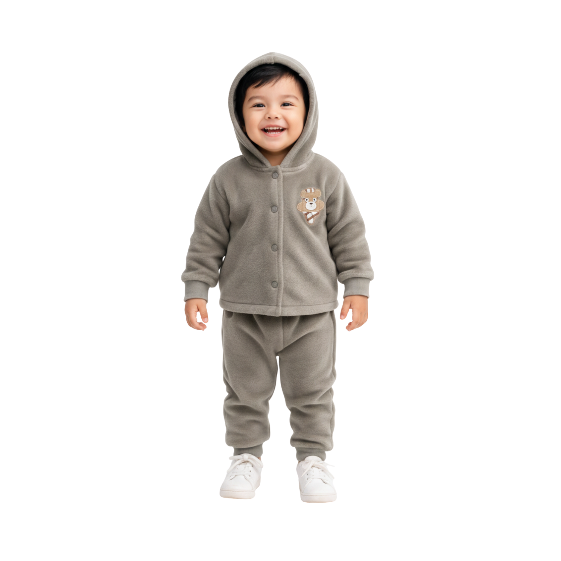 Jacquard Bonding Hooded Set