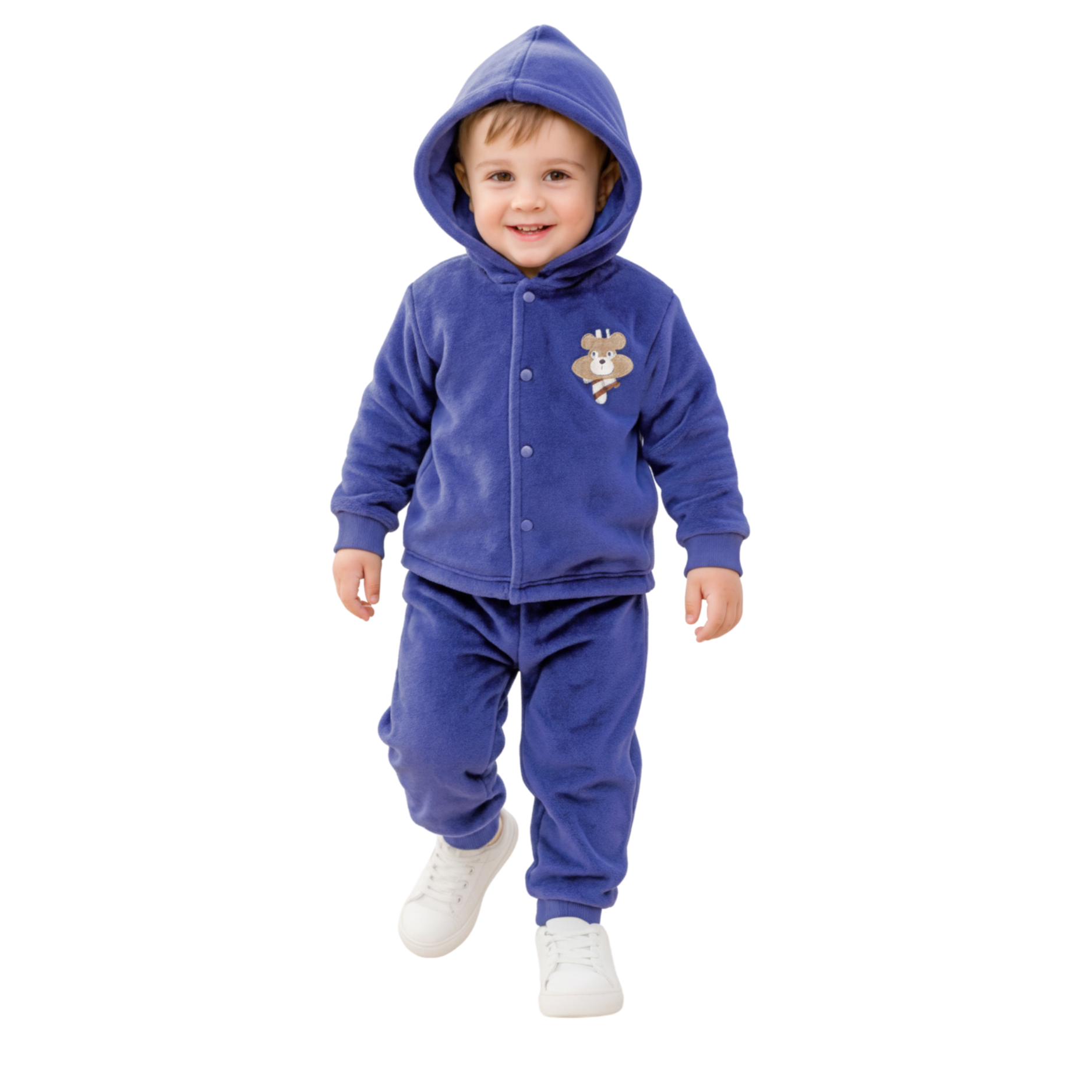 Jacquard Bonding Hooded Set