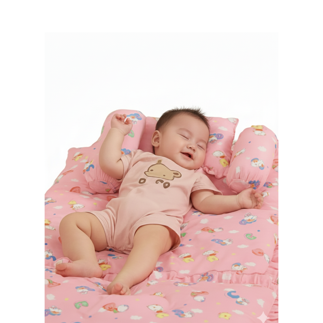 Soft-Touch Bedding and Support Set