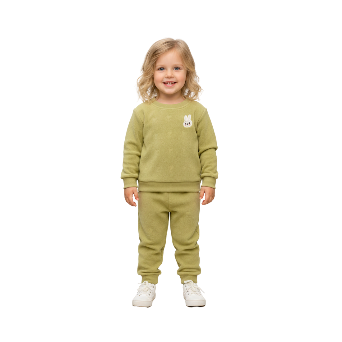 Aoli Embossed Bonding Sweatsuit Set