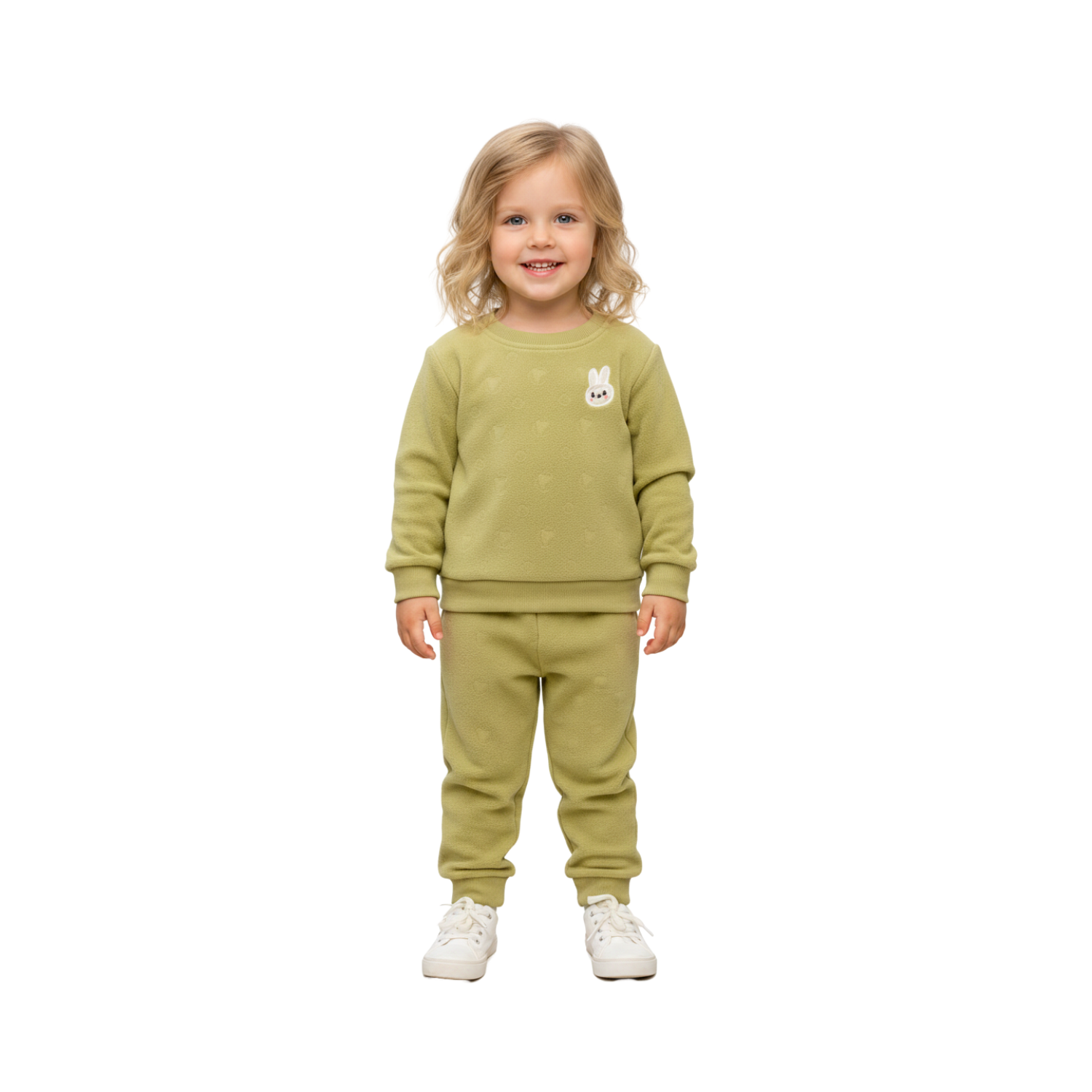 Aoli Embossed Bonding Sweatsuit Set