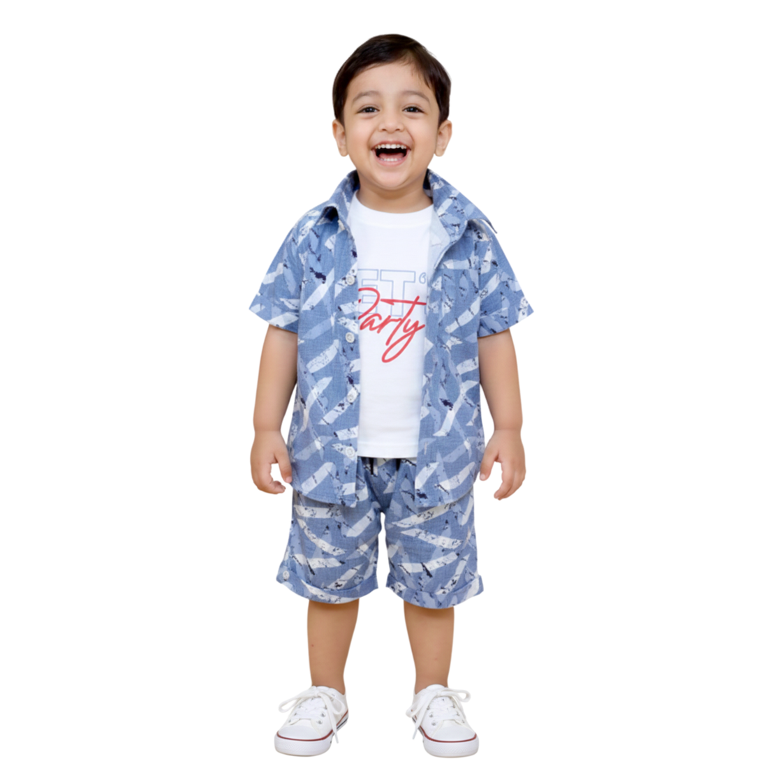 Kids Beach-Ready Casual Co-Ord Outfit