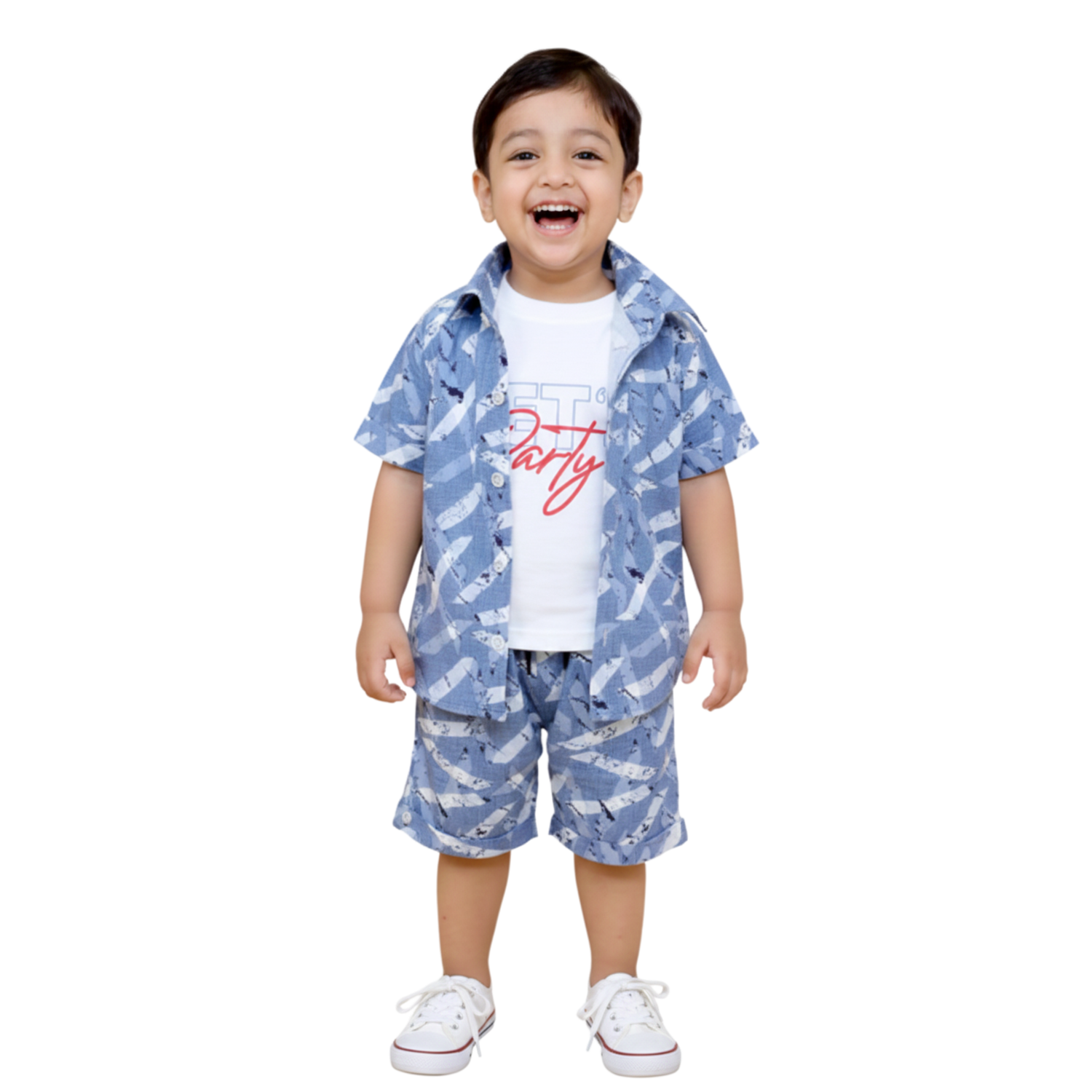 Kids Beach-Ready Casual Co-Ord Outfit