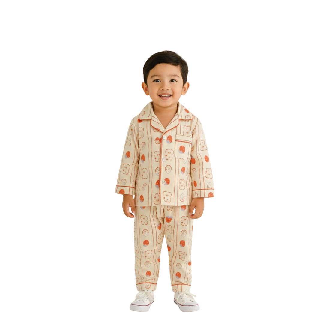Charming Two-Piece Nightwear Set for Kids
