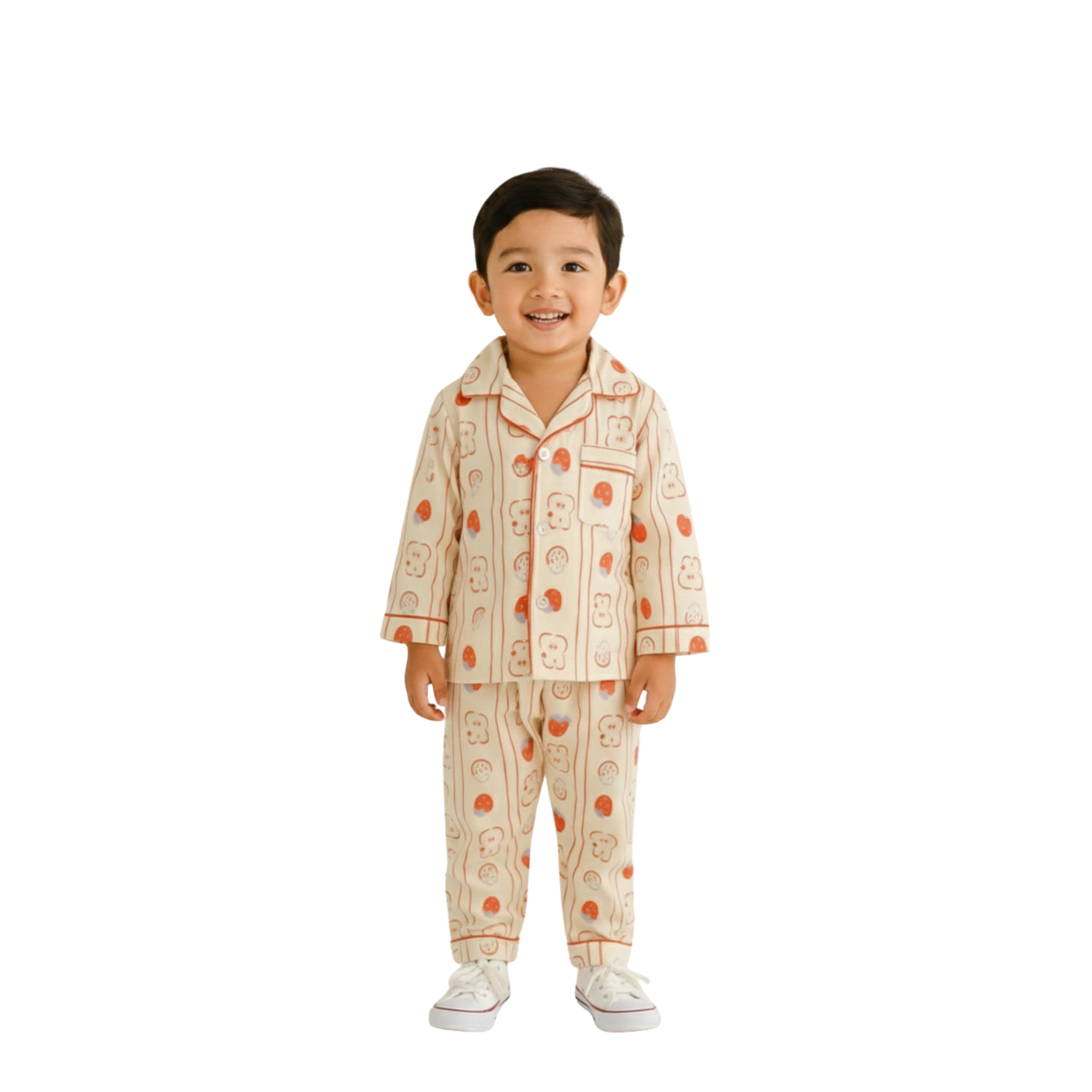 Charming Two-Piece Nightwear Set for Kids