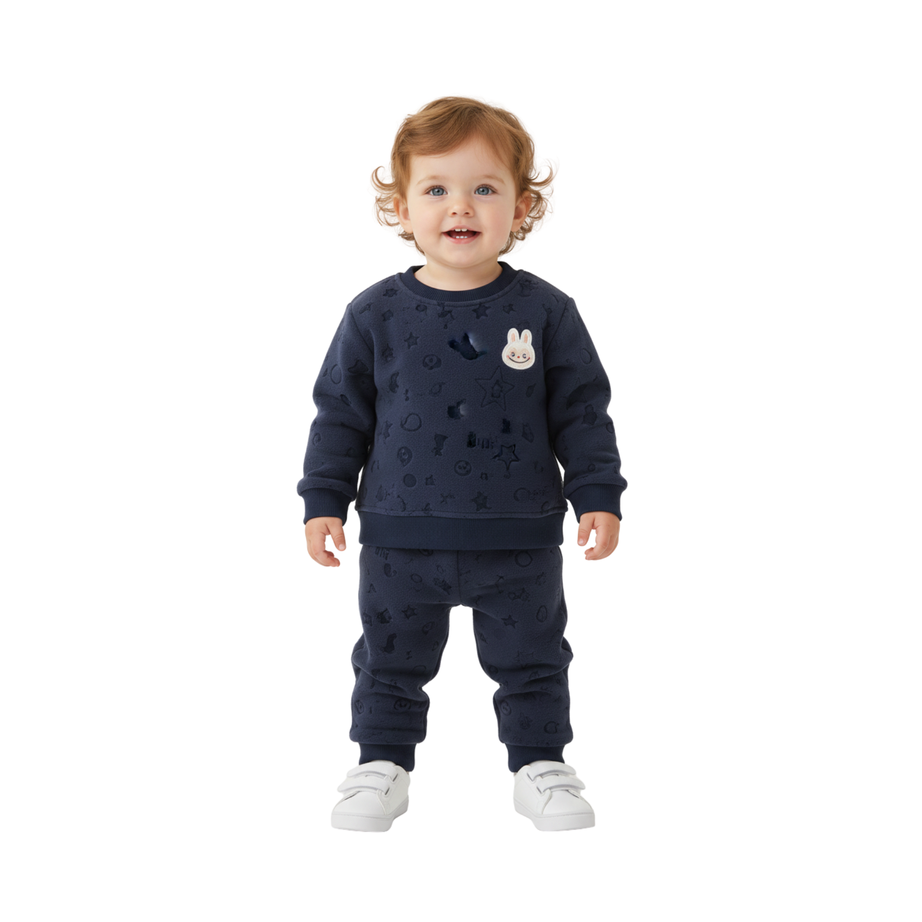 Toddler Aoli Embossed Bonding Jogger Set