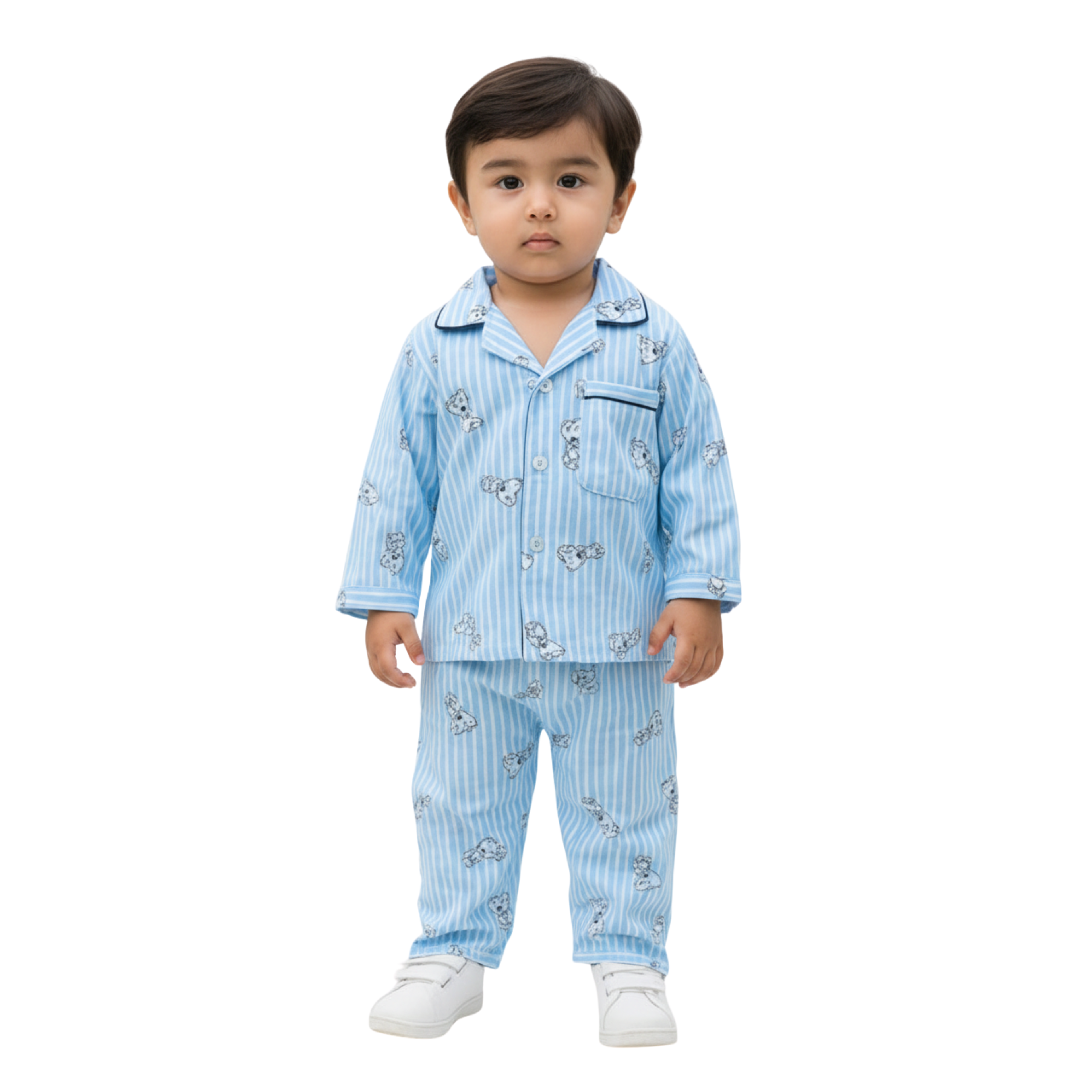 Kids Comfortable Nightwear Shirt &amp; Pajama Set