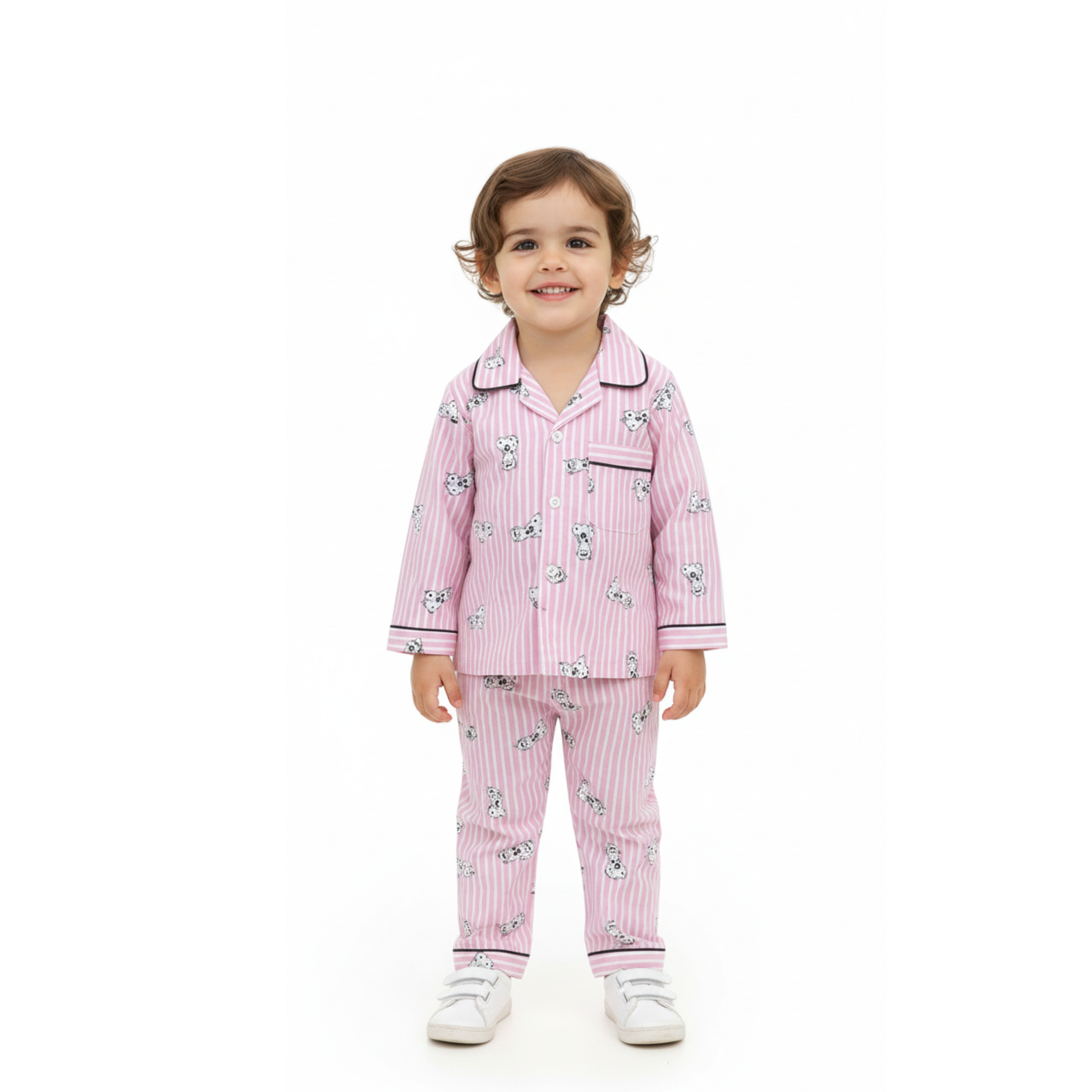 Kids Comfortable Nightwear Shirt &amp; Pajama Set