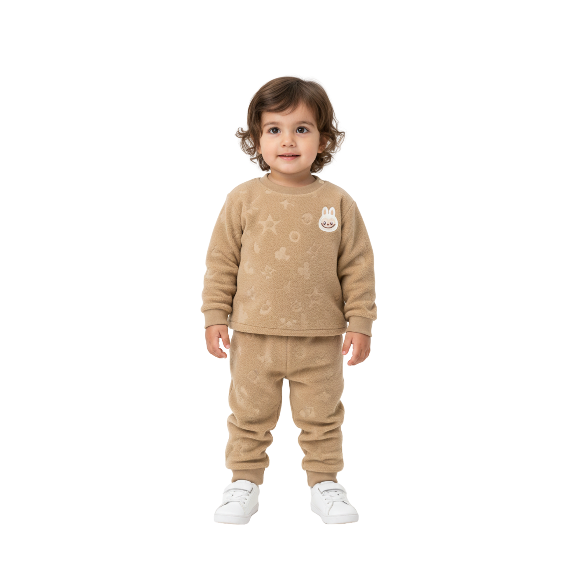 Toddler Aoli Embossed Bonding Jogger Set