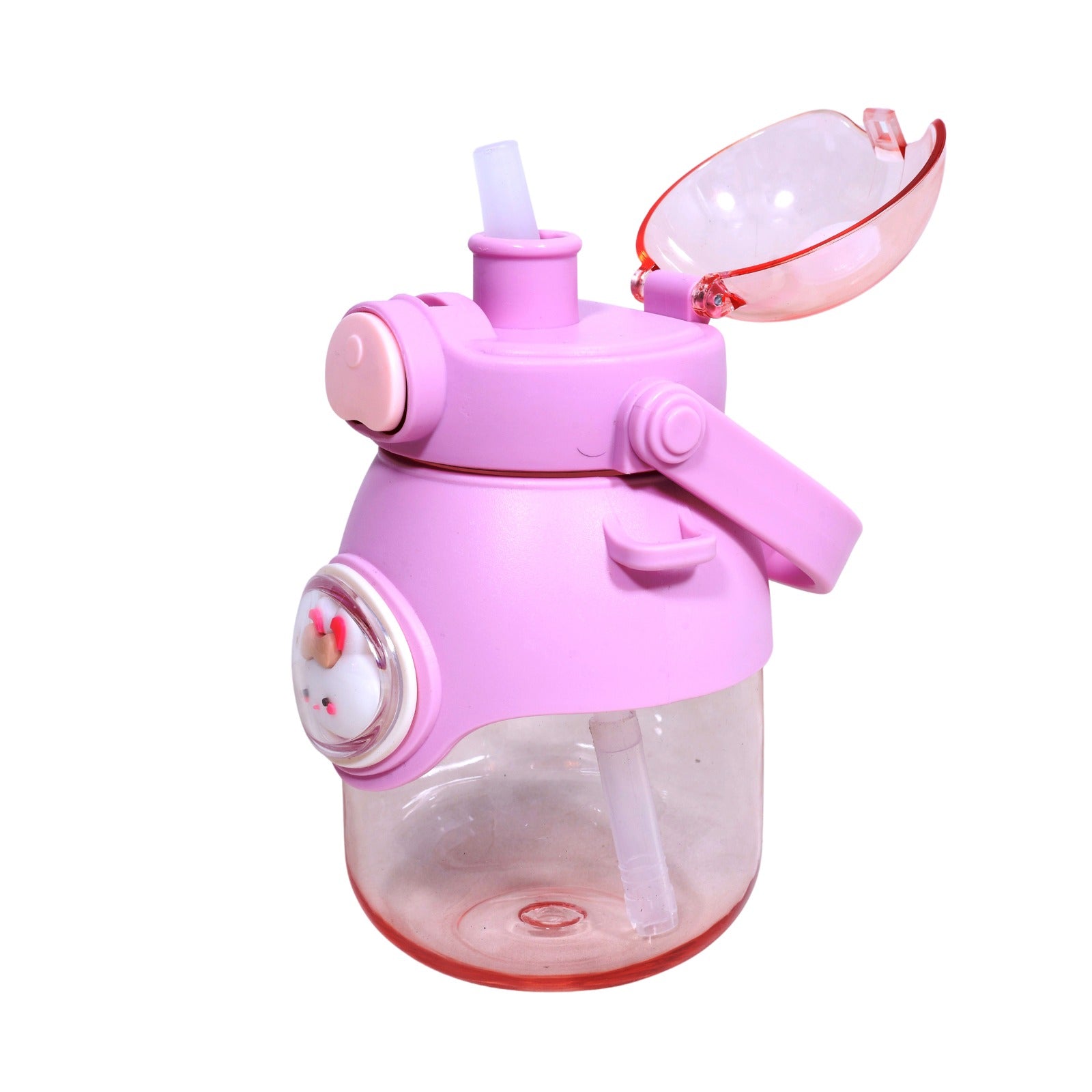 Bear and Bunny Sipper with Strap