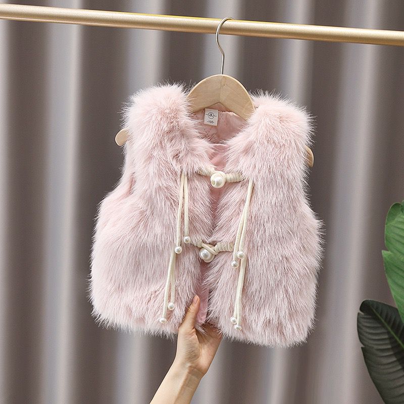 Glimmer Glam Baby Fur Jacket