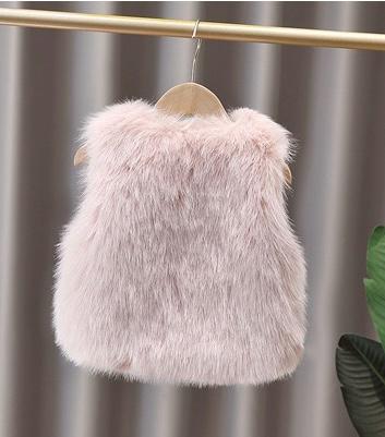 Glimmer Glam Baby Fur Jacket