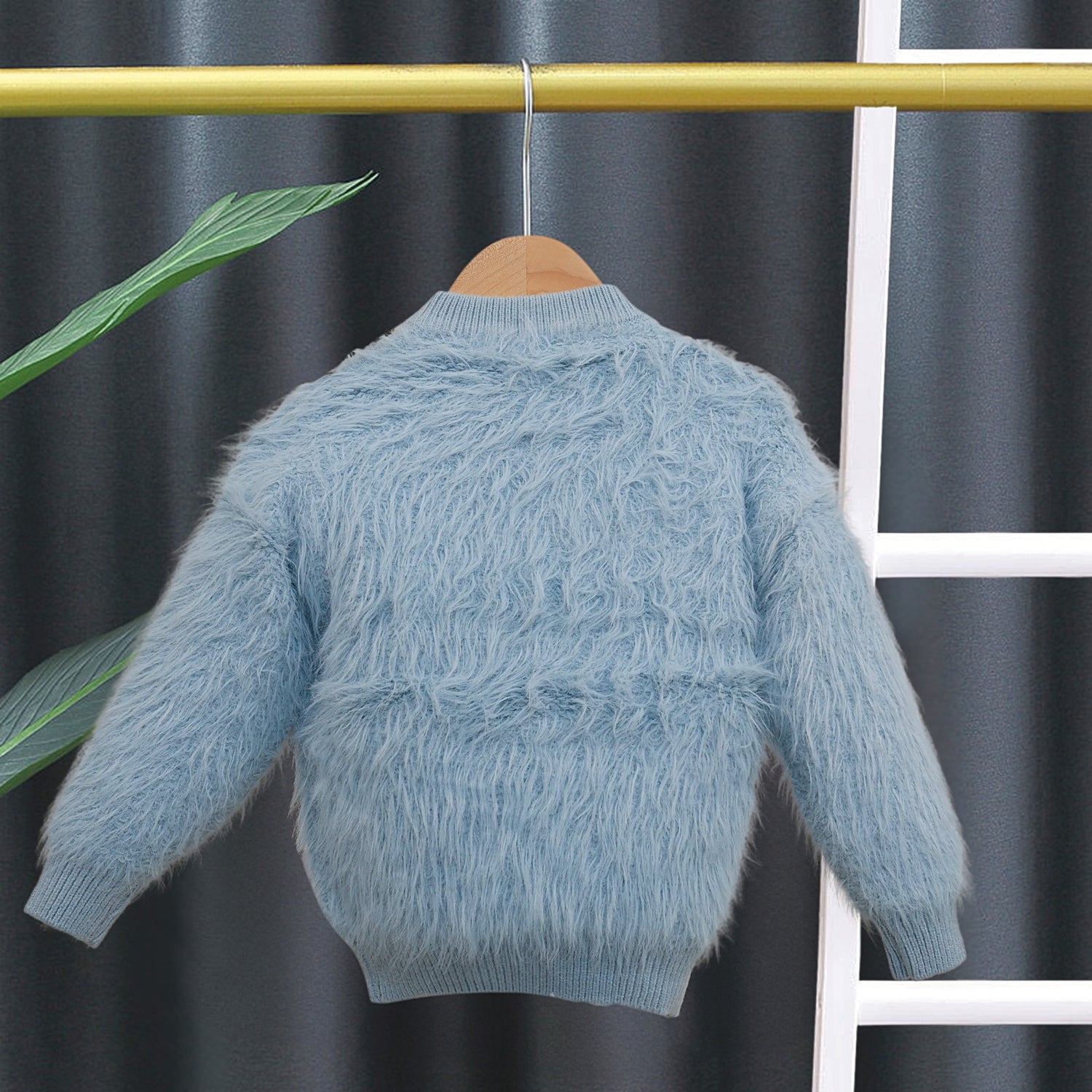 Baby warm fur sweater