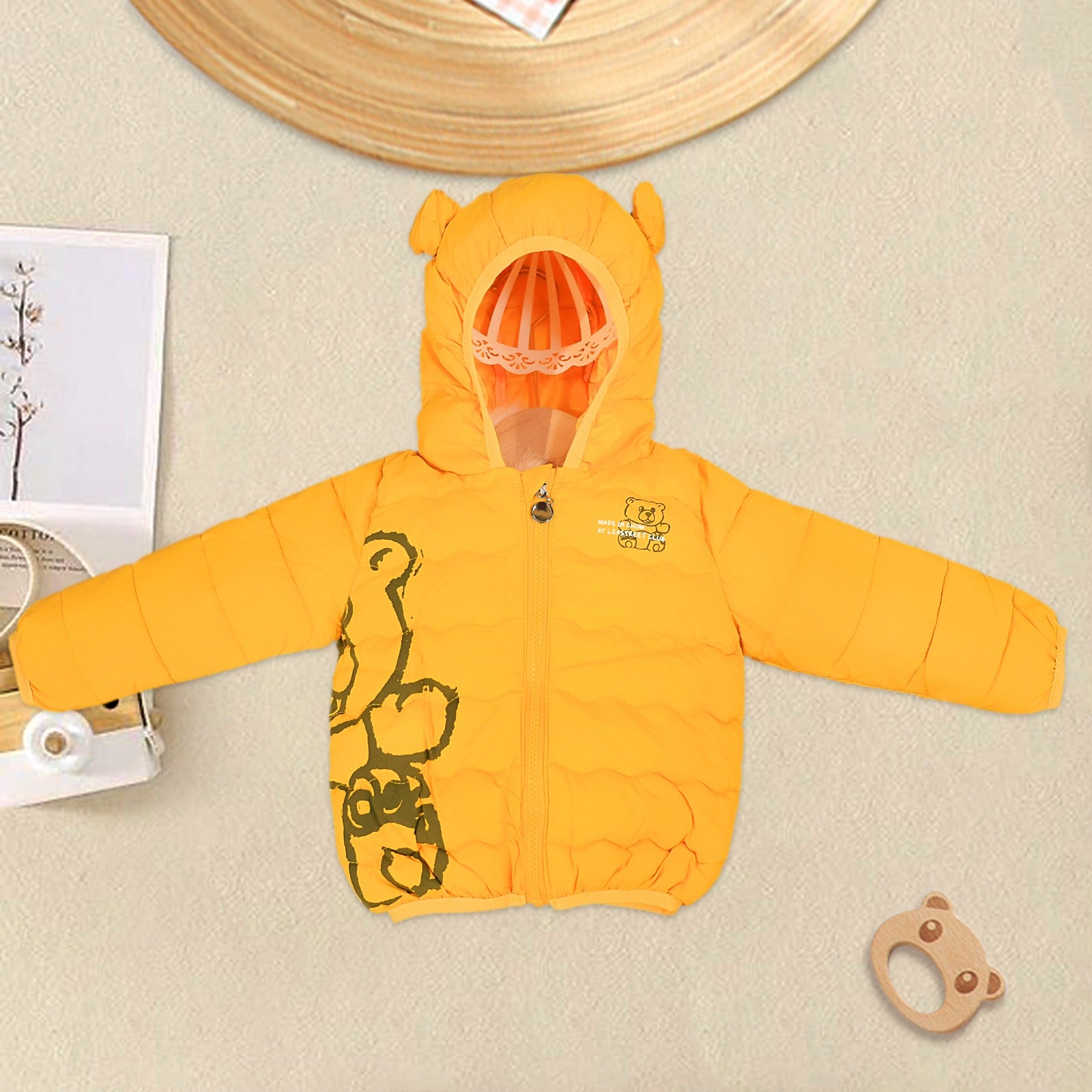 Baby warm Teddy Hooddy jacket