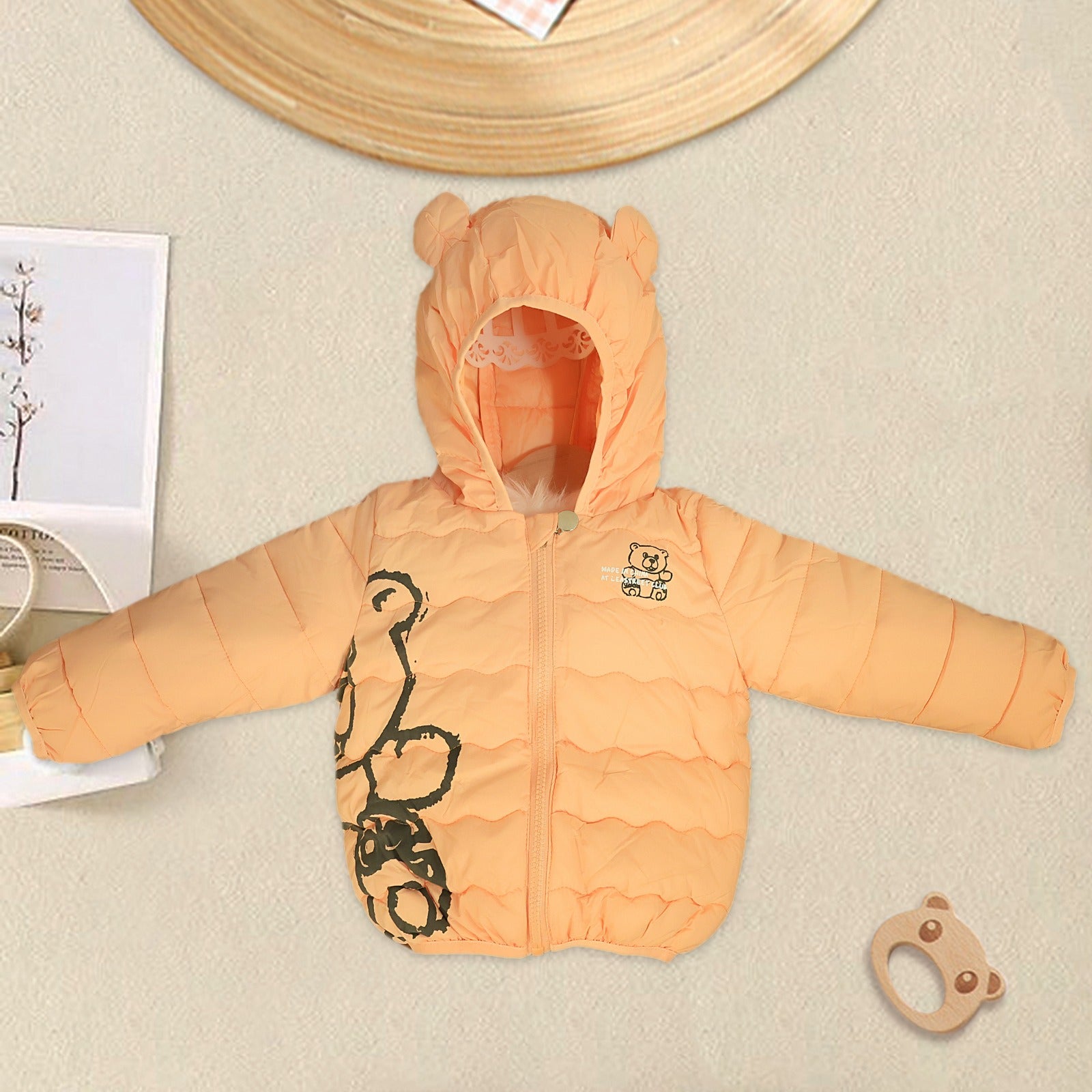 Baby warm Teddy Hooddy jacket