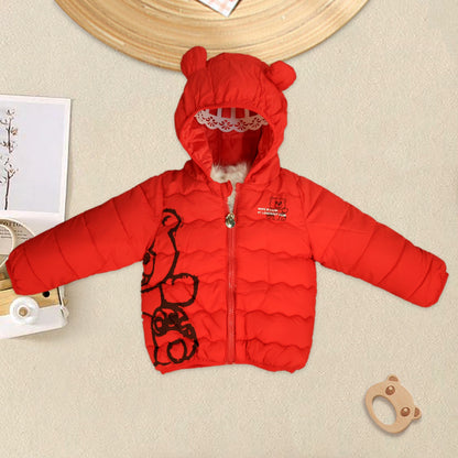 Baby warm Teddy Hooddy jacket