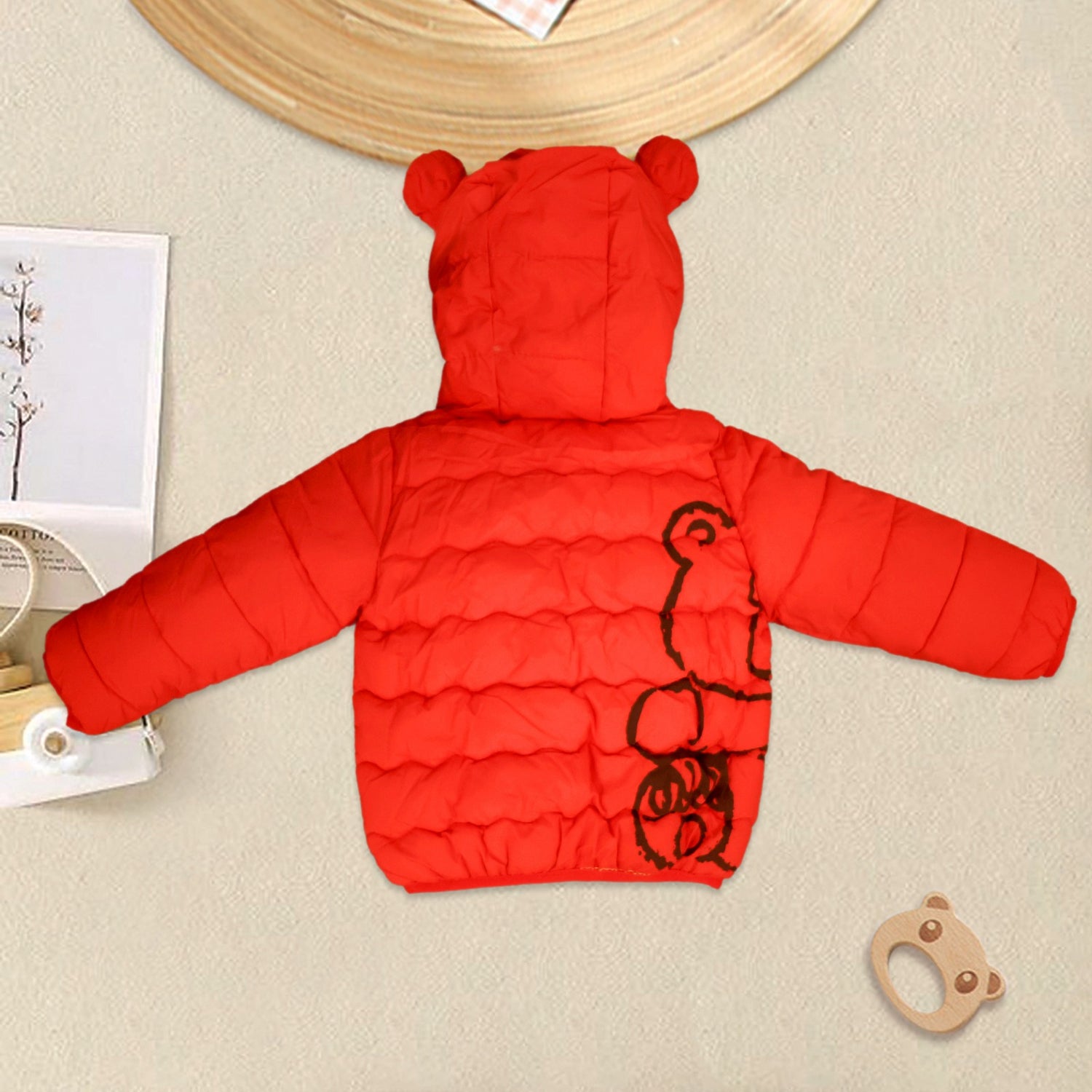 Baby warm Teddy Hooddy jacket