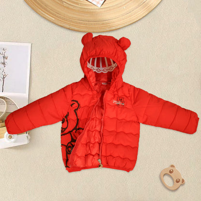 Baby warm Teddy Hooddy jacket