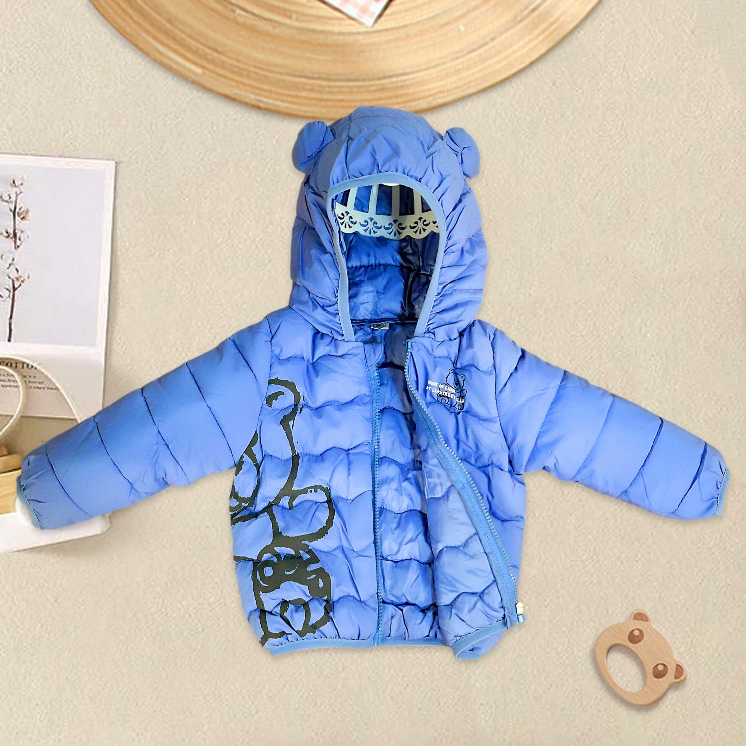 Baby warm Teddy Hooddy jacket