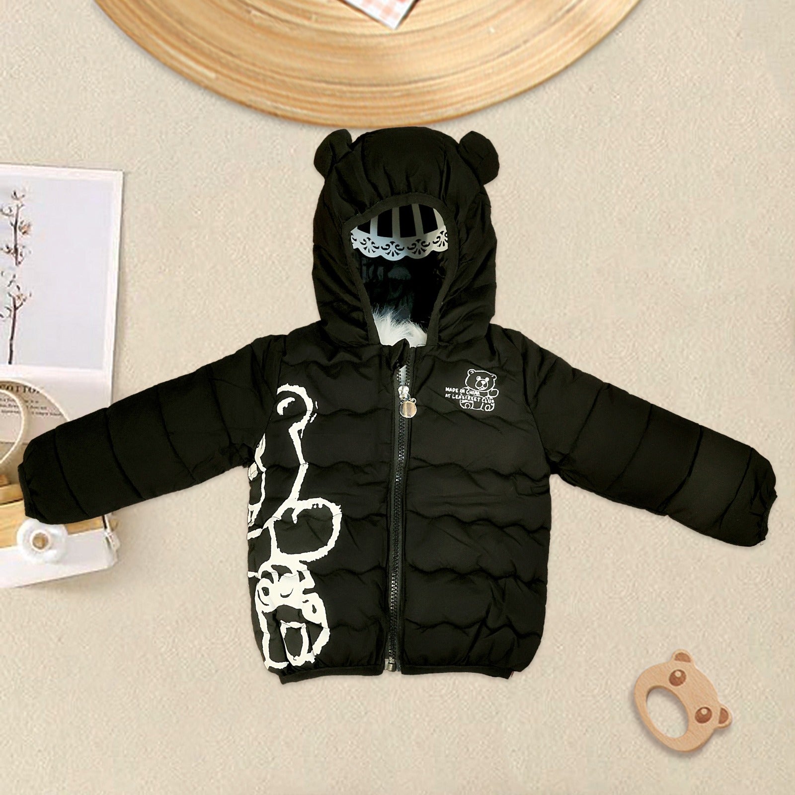 Baby warm Teddy Hooddy jacket