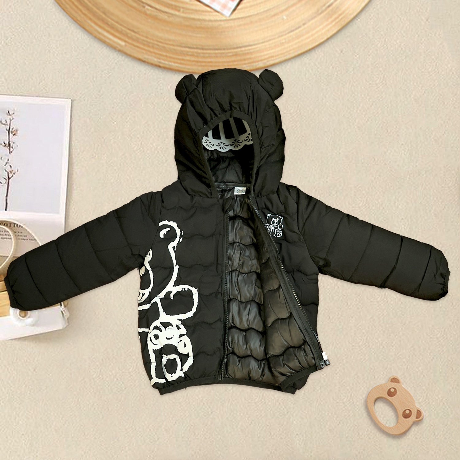 Baby warm Teddy Hooddy jacket