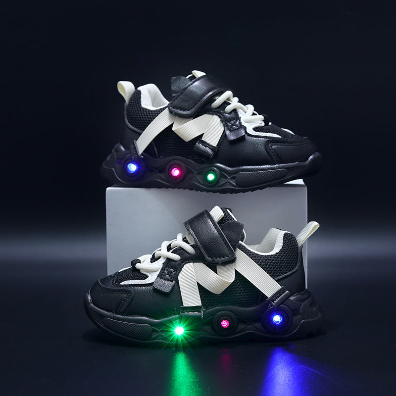 Kids Unisex Sporty Shoes with Lights