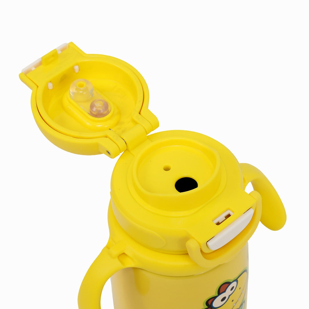 Durable Stainless Steel Kids Sipper Bottle with Strap – Leakproof &amp; Travel-Friendly