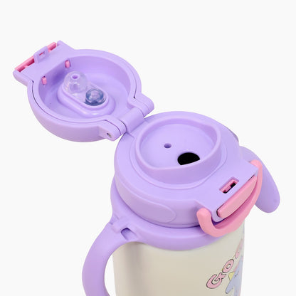 Durable Stainless Steel Kids Sipper Bottle with Strap – Leakproof &amp; Travel-Friendly