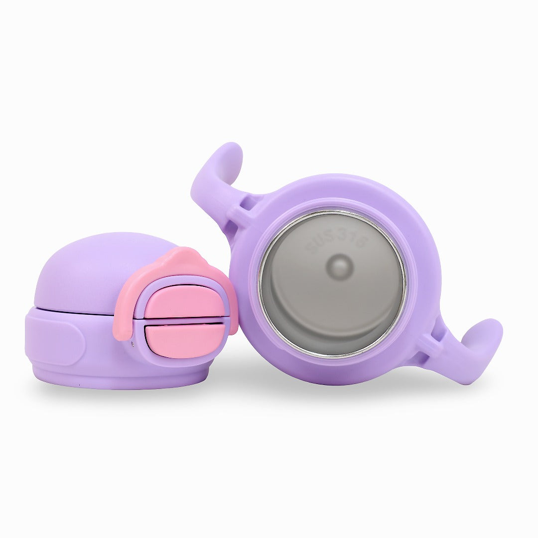 Durable Stainless Steel Kids Sipper Bottle with Strap – Leakproof &amp; Travel-Friendly