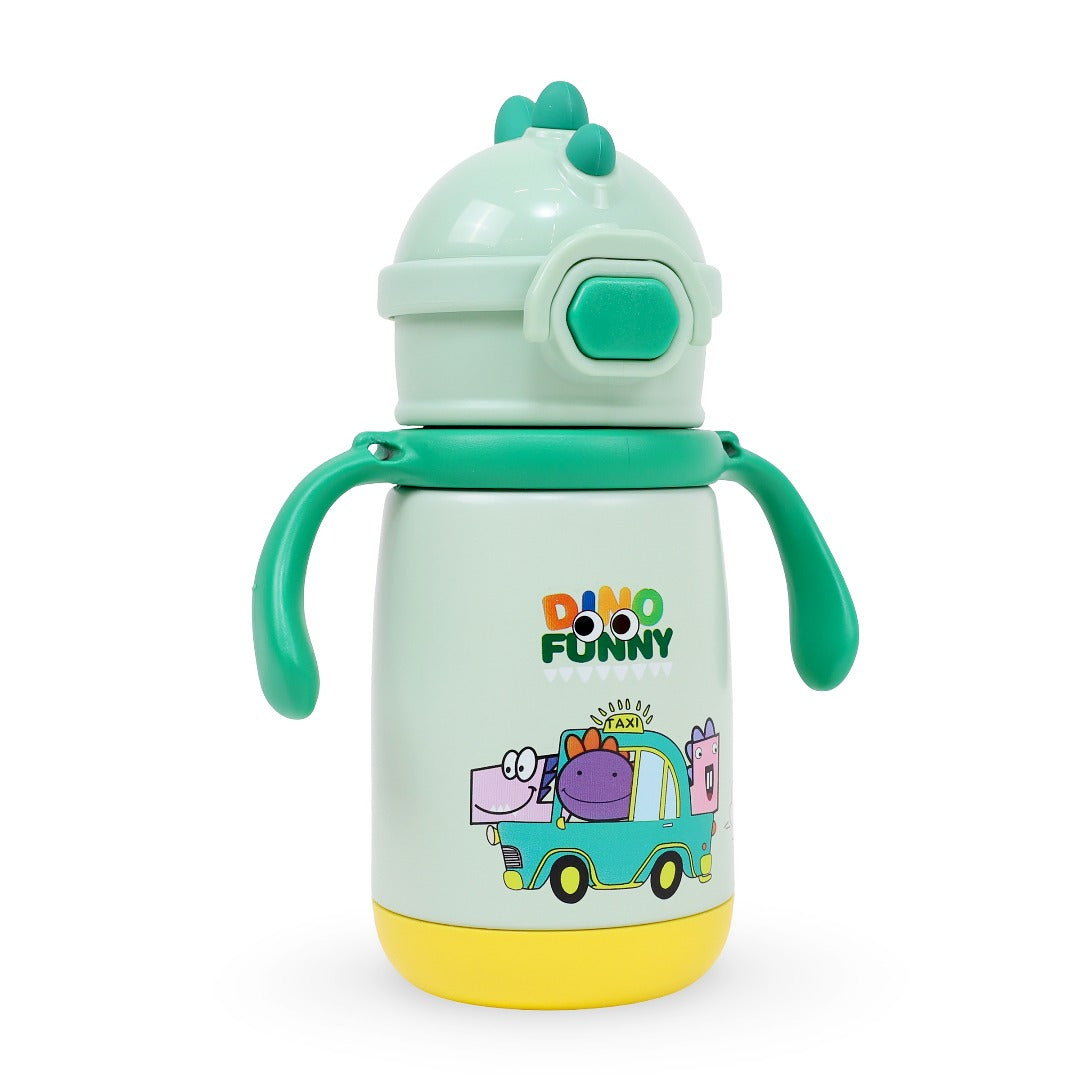 Stainless Steel Kids Sipper Bottle with Strap – Safe, Leakproof &amp; Easy to Carry
