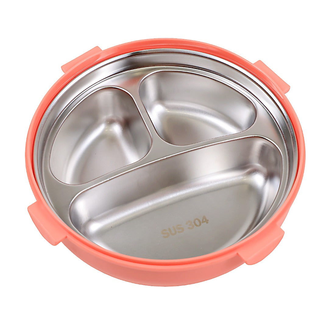 Kids Stainless Steel Lunch Box with Secure Lock