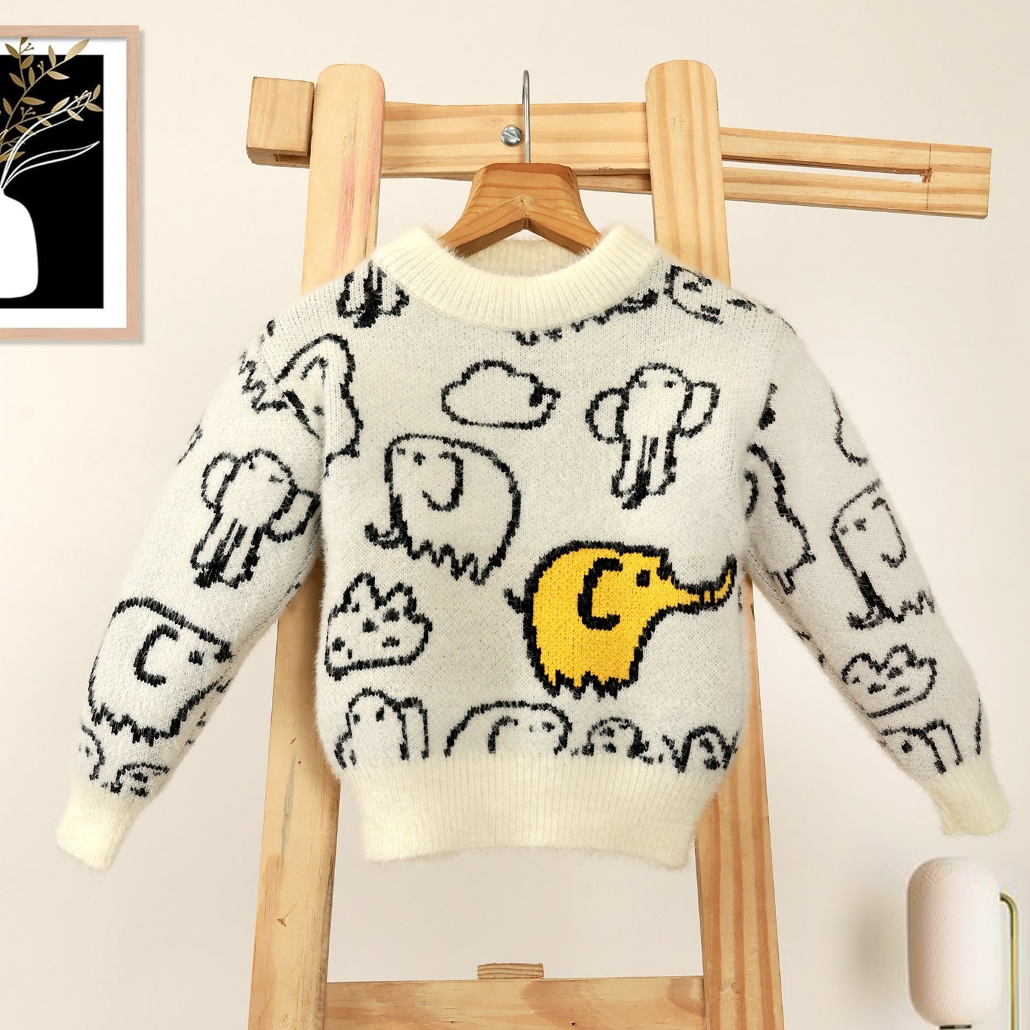 Elephant Fur Sweater for Boys