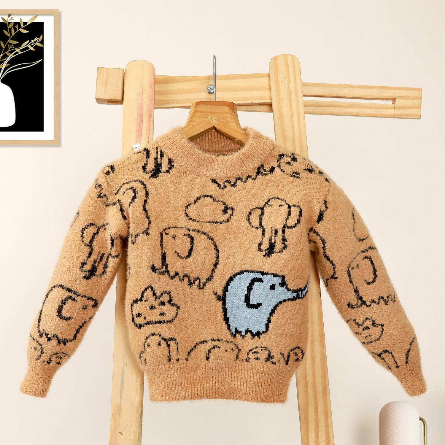 Elephant Fur Sweater for Boys