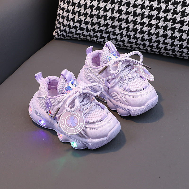 Catty Walky Baby Shoes with Lights