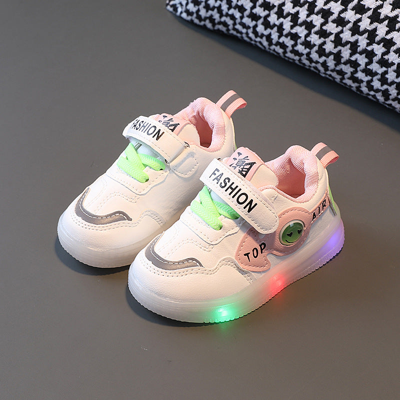 Smiley Kids Shoes with Lights The Little Bunny