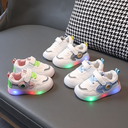 Smiley Kids Shoes with Lights