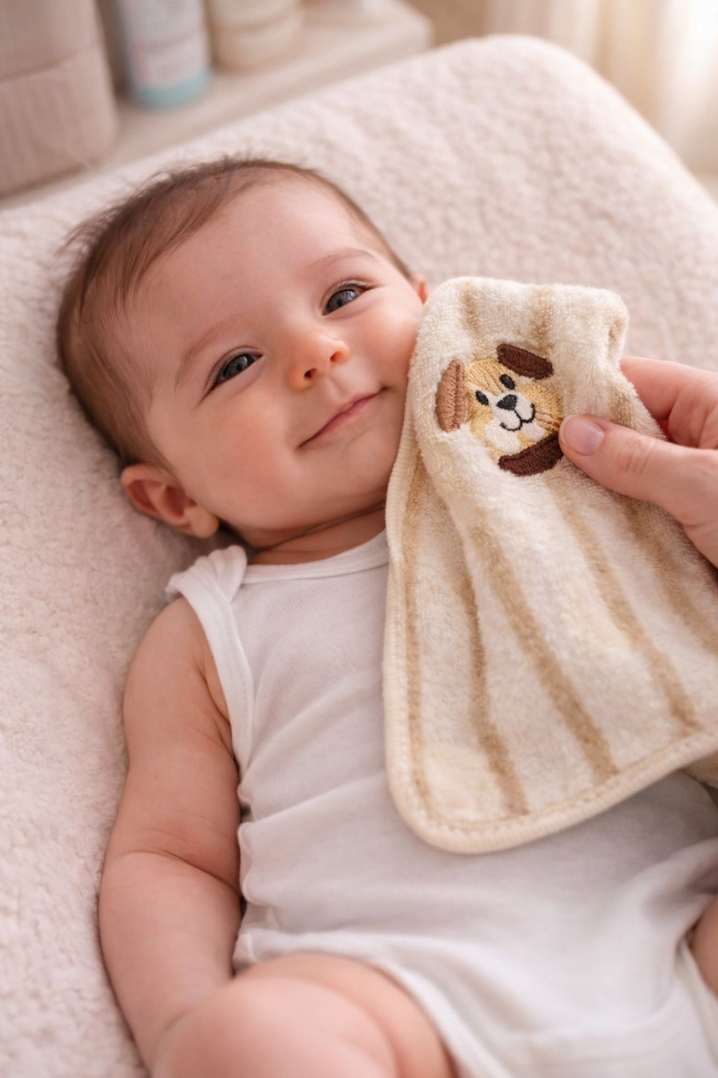 The Little Bunny Soft Baby Face Napkin Towel | Gentle, Absorbent &amp; Skin-Friendly for Daily Use