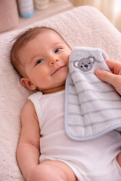 The Little Bunny Soft Baby Face Napkin Towel | Gentle, Absorbent &amp; Skin-Friendly for Daily Use