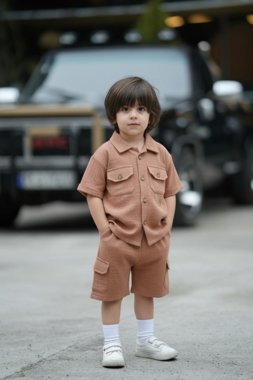 Soft Muslin Co-Ord Set for Kids – Breathable Comfort with Timeless Style