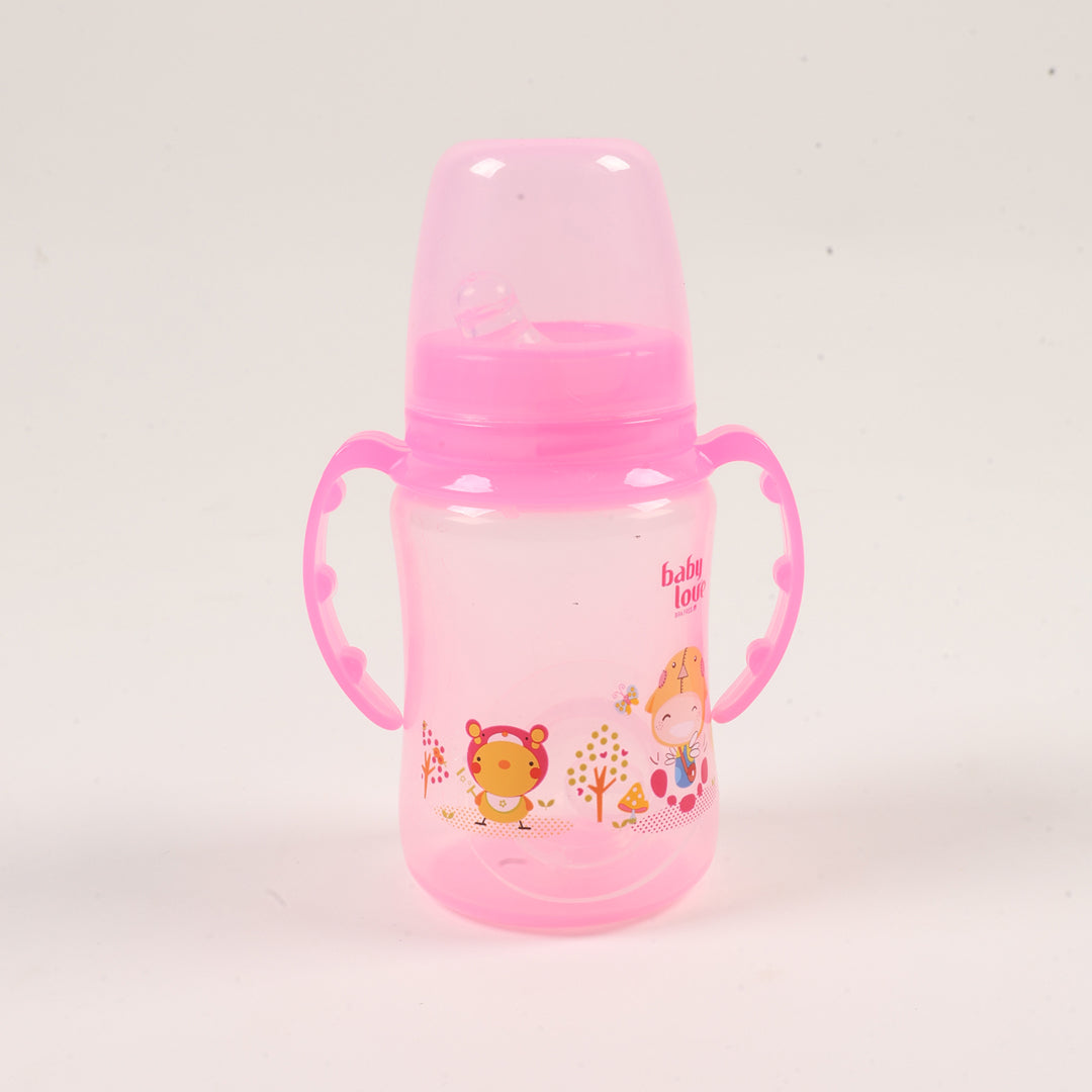 Animal Print Baby Sipper (240 ML, 2 in 1)