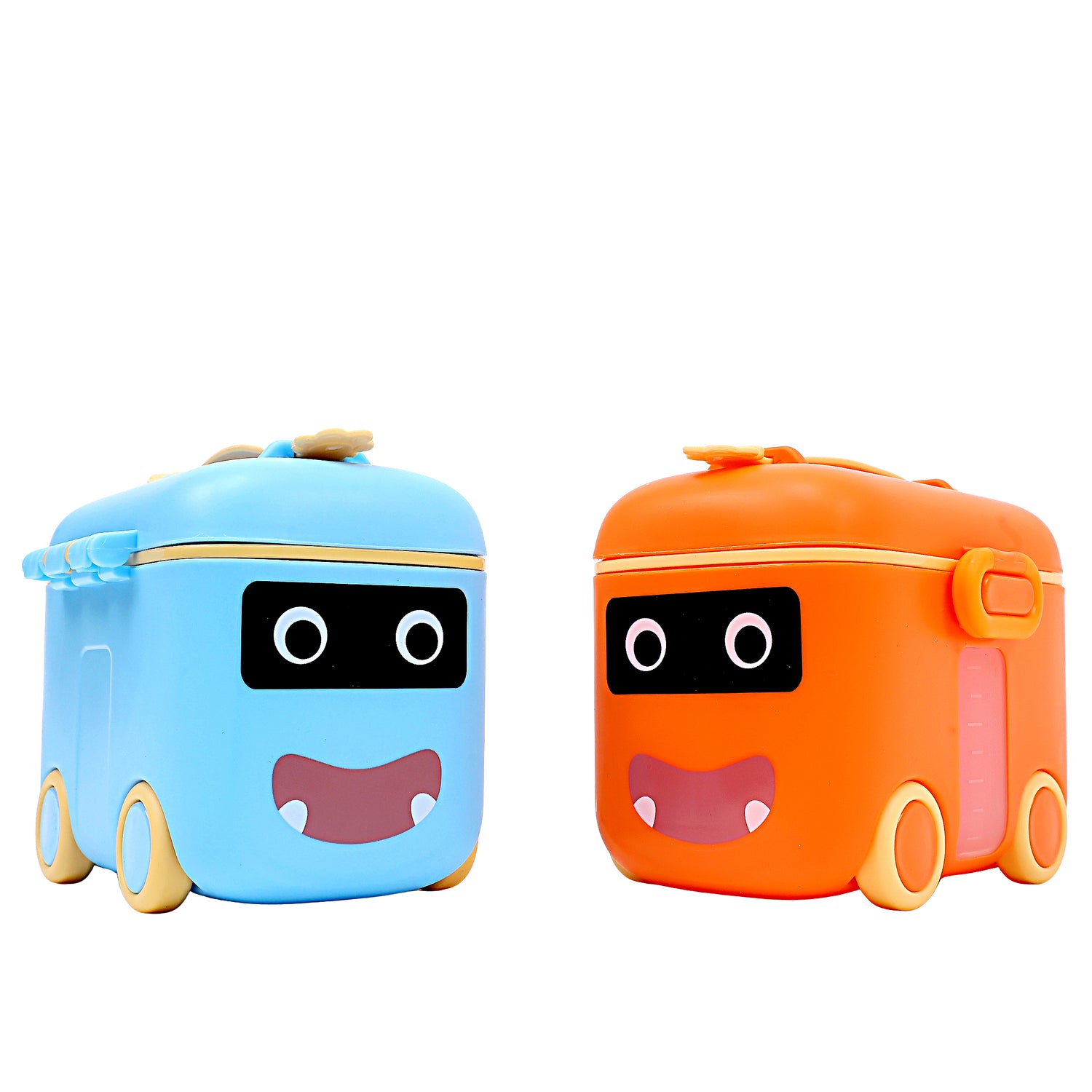 Kids Milk Powder Storage Container with Wheels – Travel Friendly &amp; Airtight