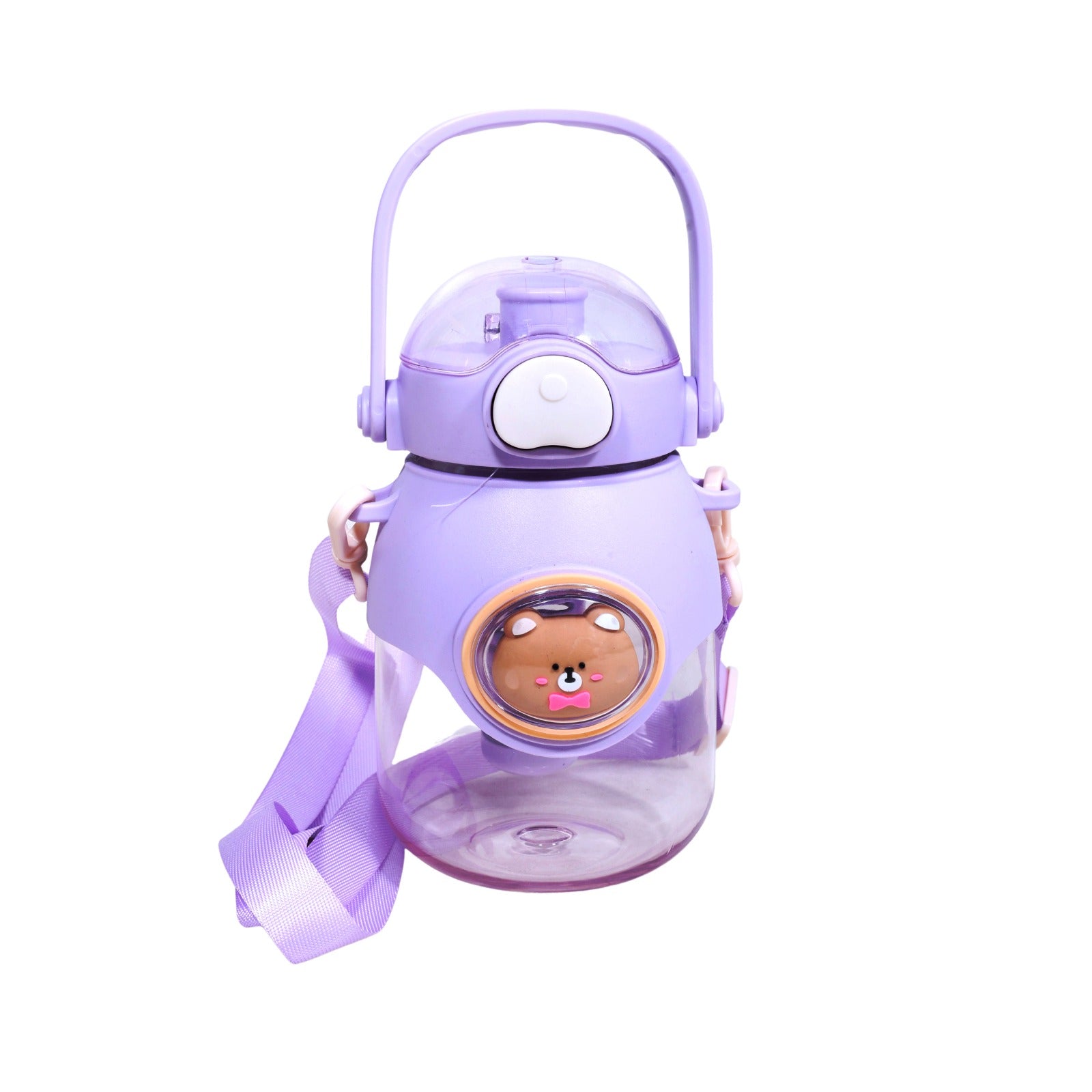 Bear and Bunny Sipper with Strap